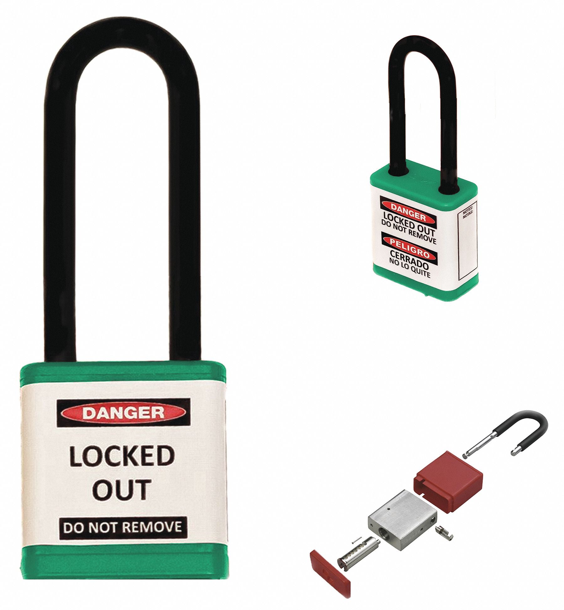 Lockout Padlock 3 Shackle Height