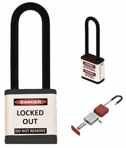 Lockout Padlock 3 Shackle Height