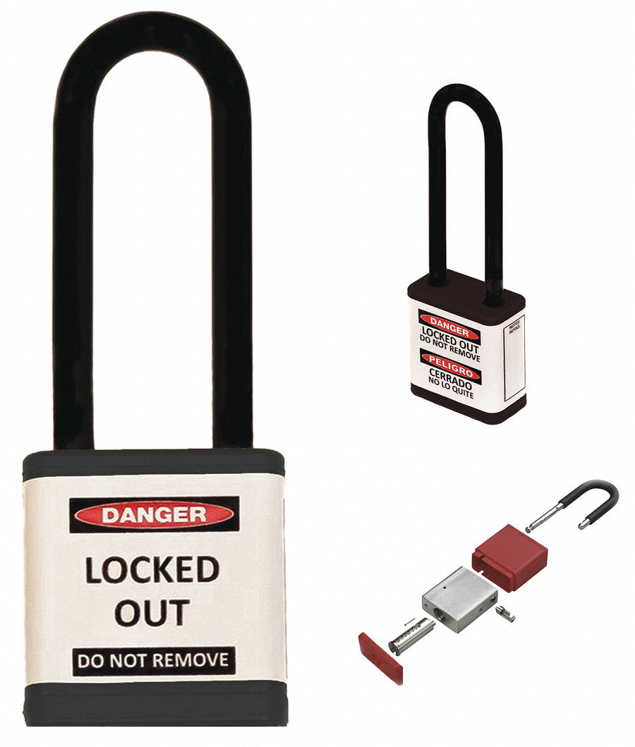 Lockout Padlock 3 Shackle Height