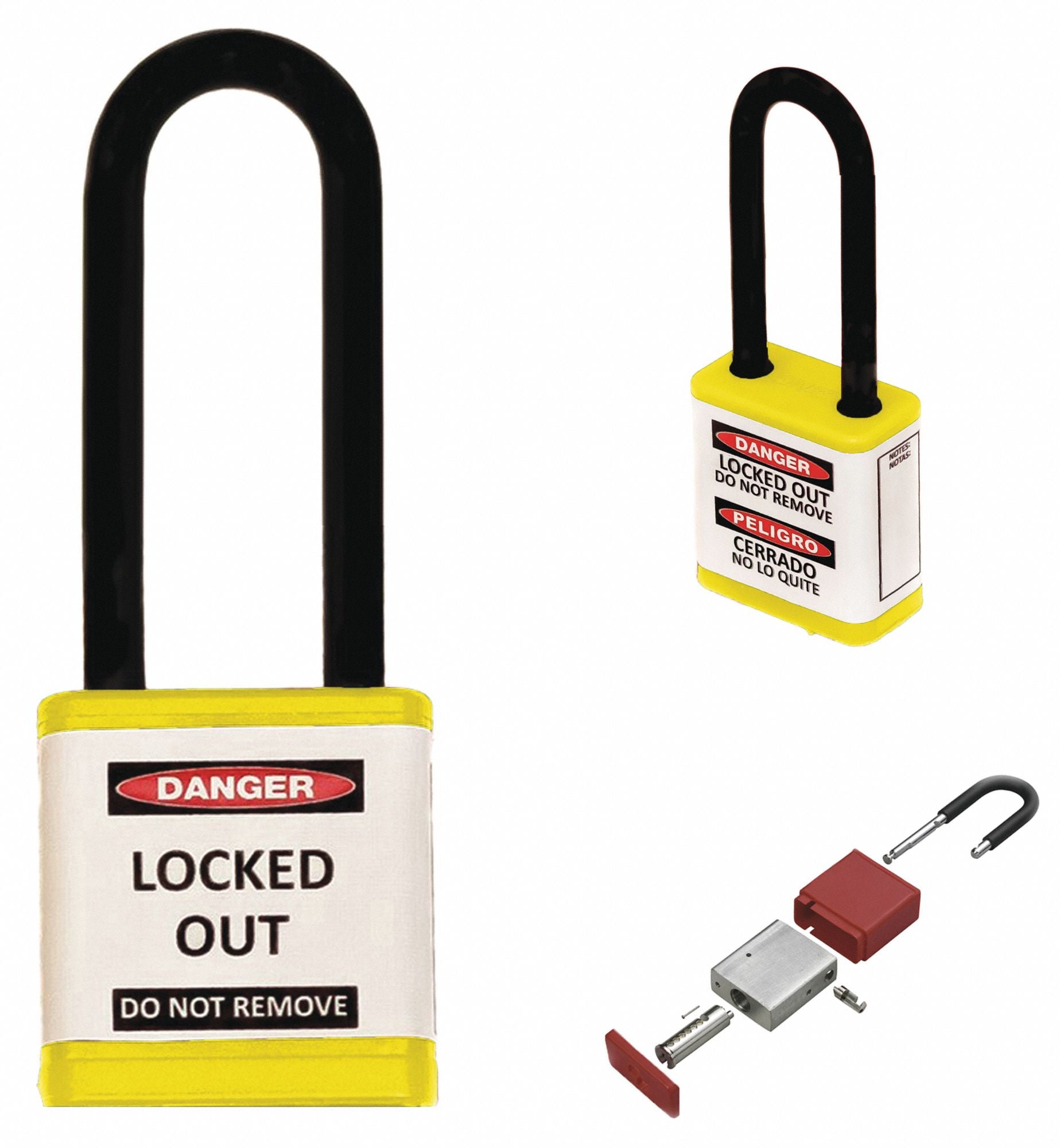 Lockout Padlock 3 Shackle Height