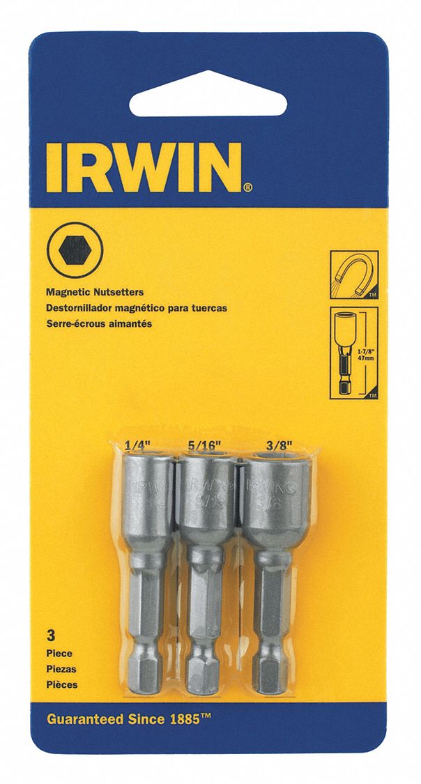 Nutsetter L 2 9/16 Socket 1/4 -3/8