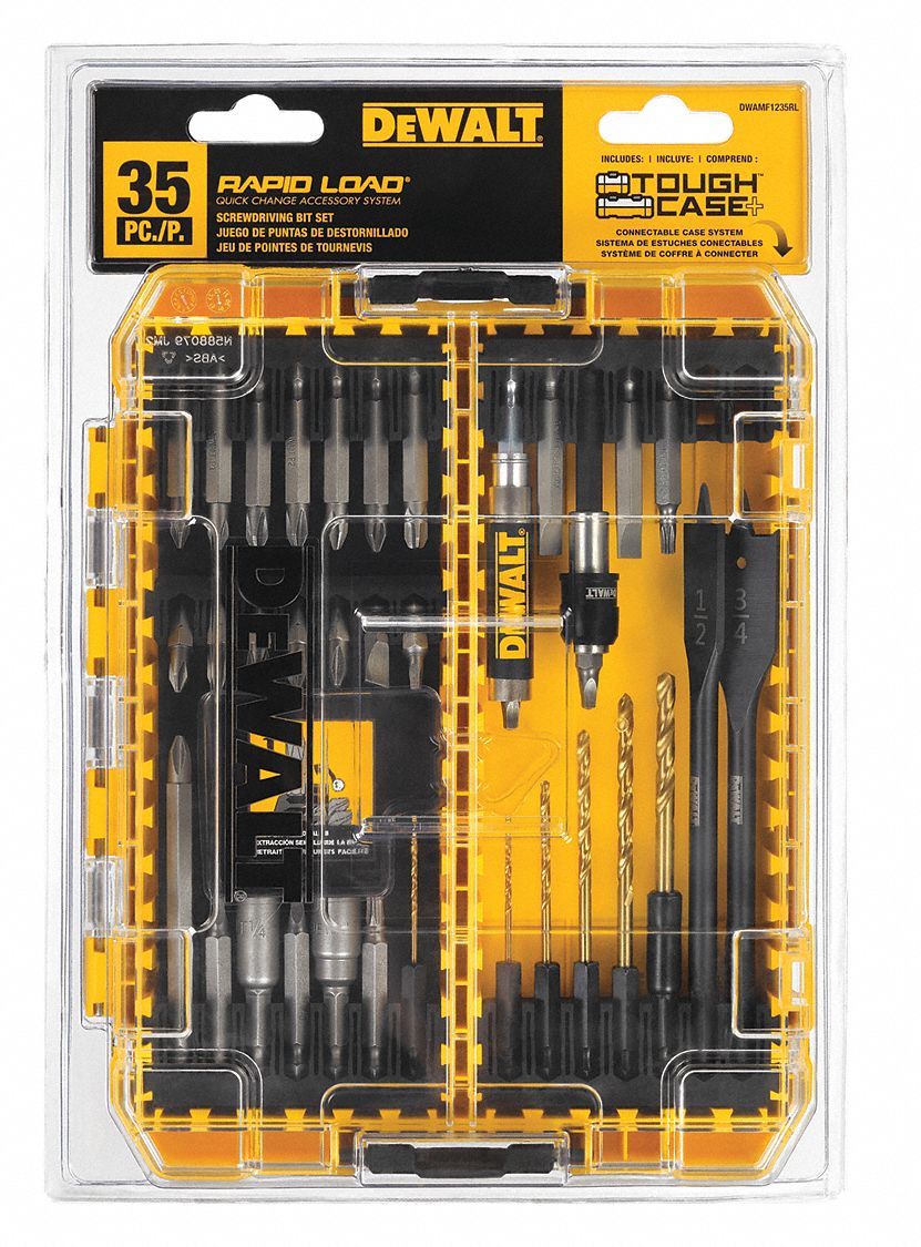 DriverBitSet 35pcs Steel Shank 1/4