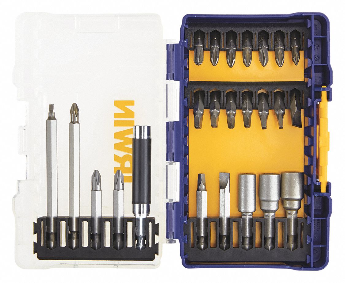 DriverBitSet 24pcs Steel Shank 1/4