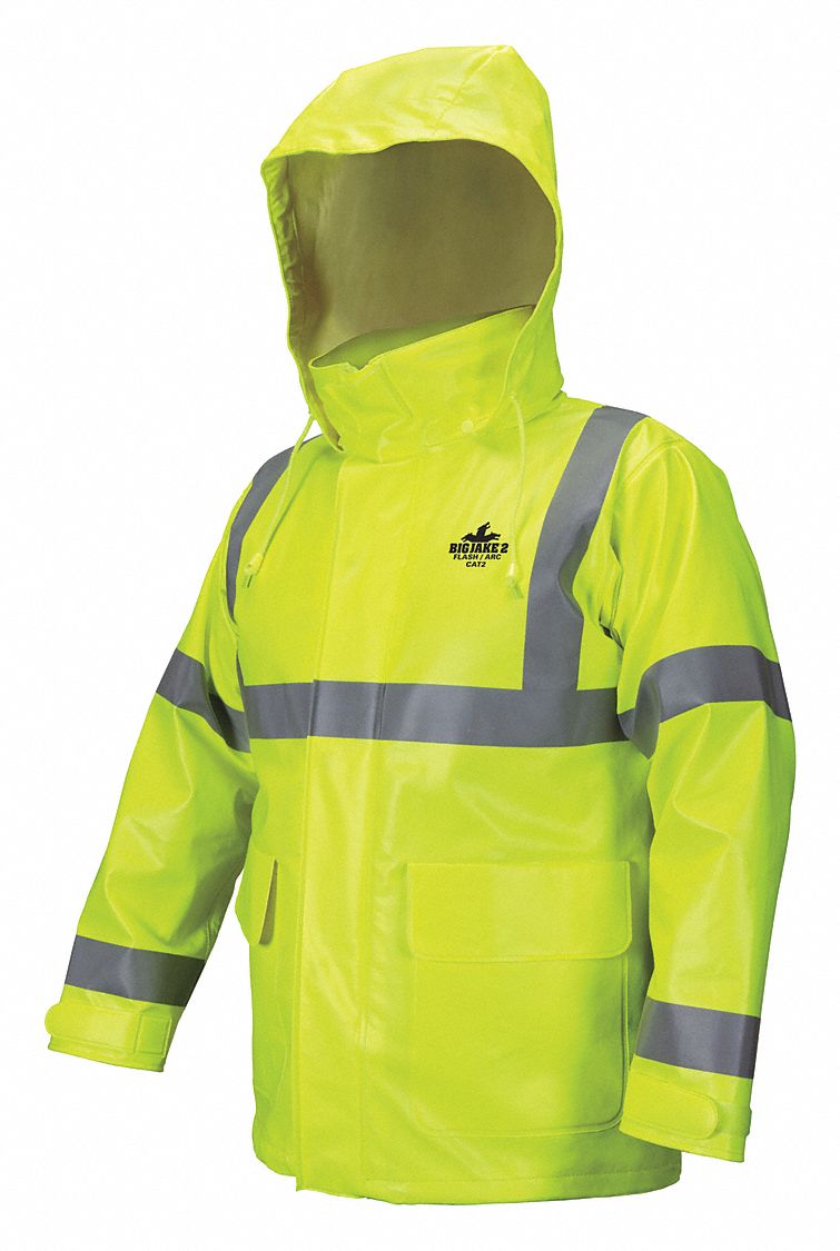 Flame Resistant Rain Jacket 53 Chest