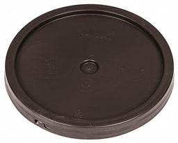 Plastic Pail Lid Brown Plastic