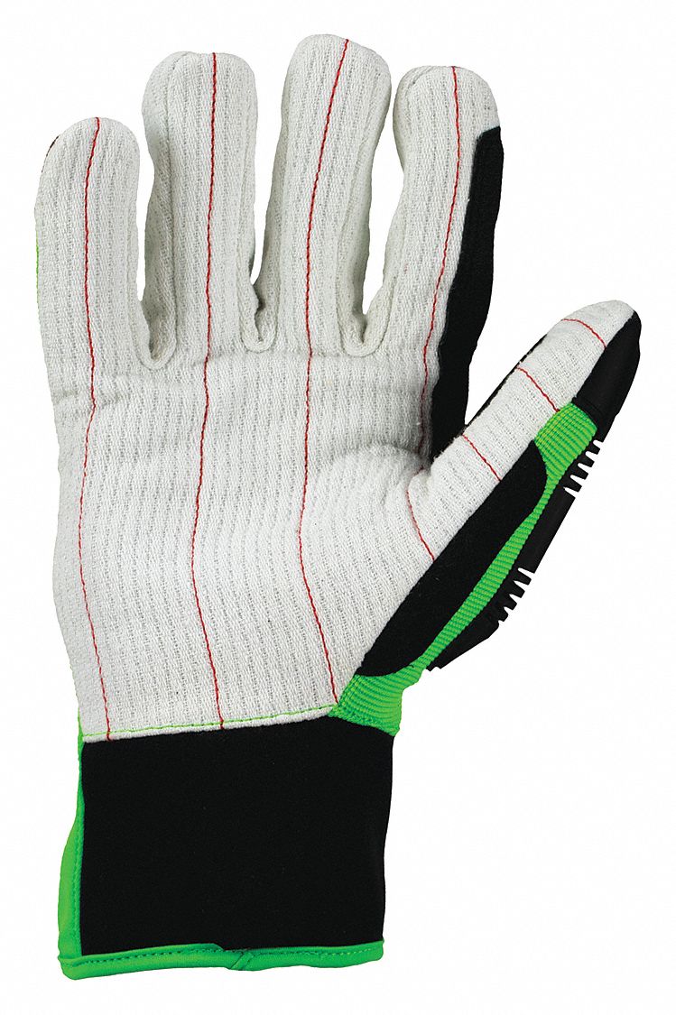 Impact Resistant Gloves Green S PR
