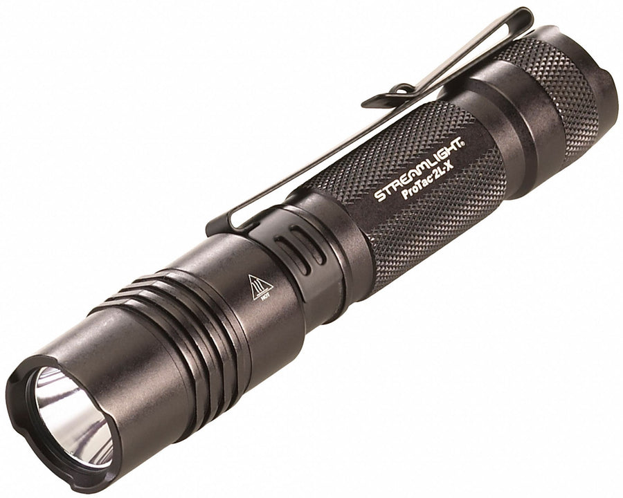 Tactical Flashlight Aluminum Black 500lm