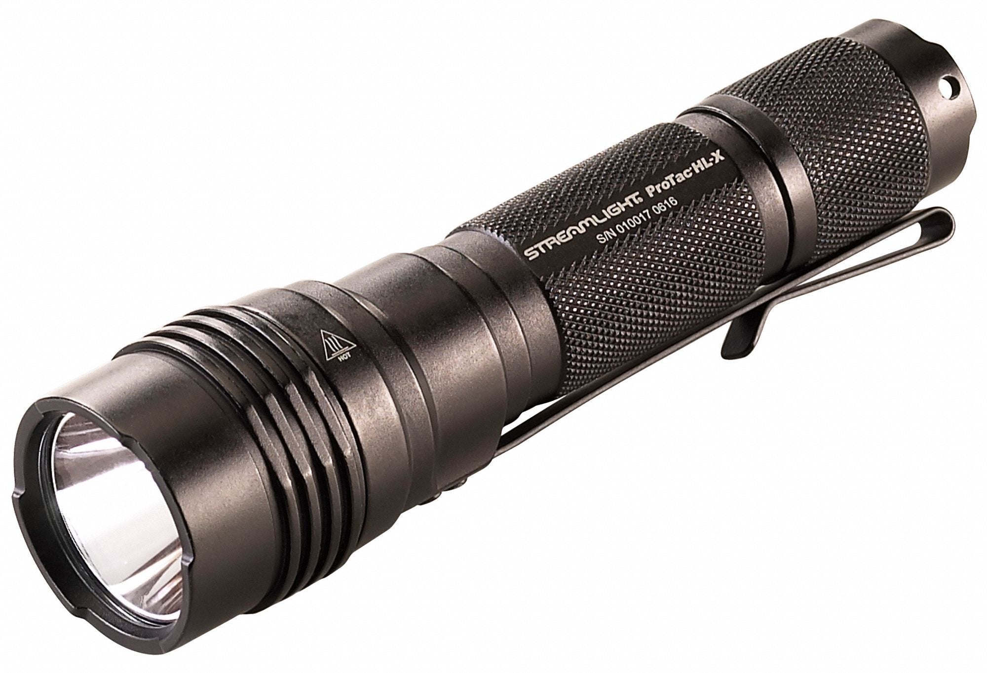 Tactical Flashlight Alum Black 1000lm