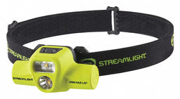 Indst Headlamp ThermPlstc Yellow 250lm