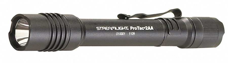 Tactical Flashlight Aluminum Black 270lm