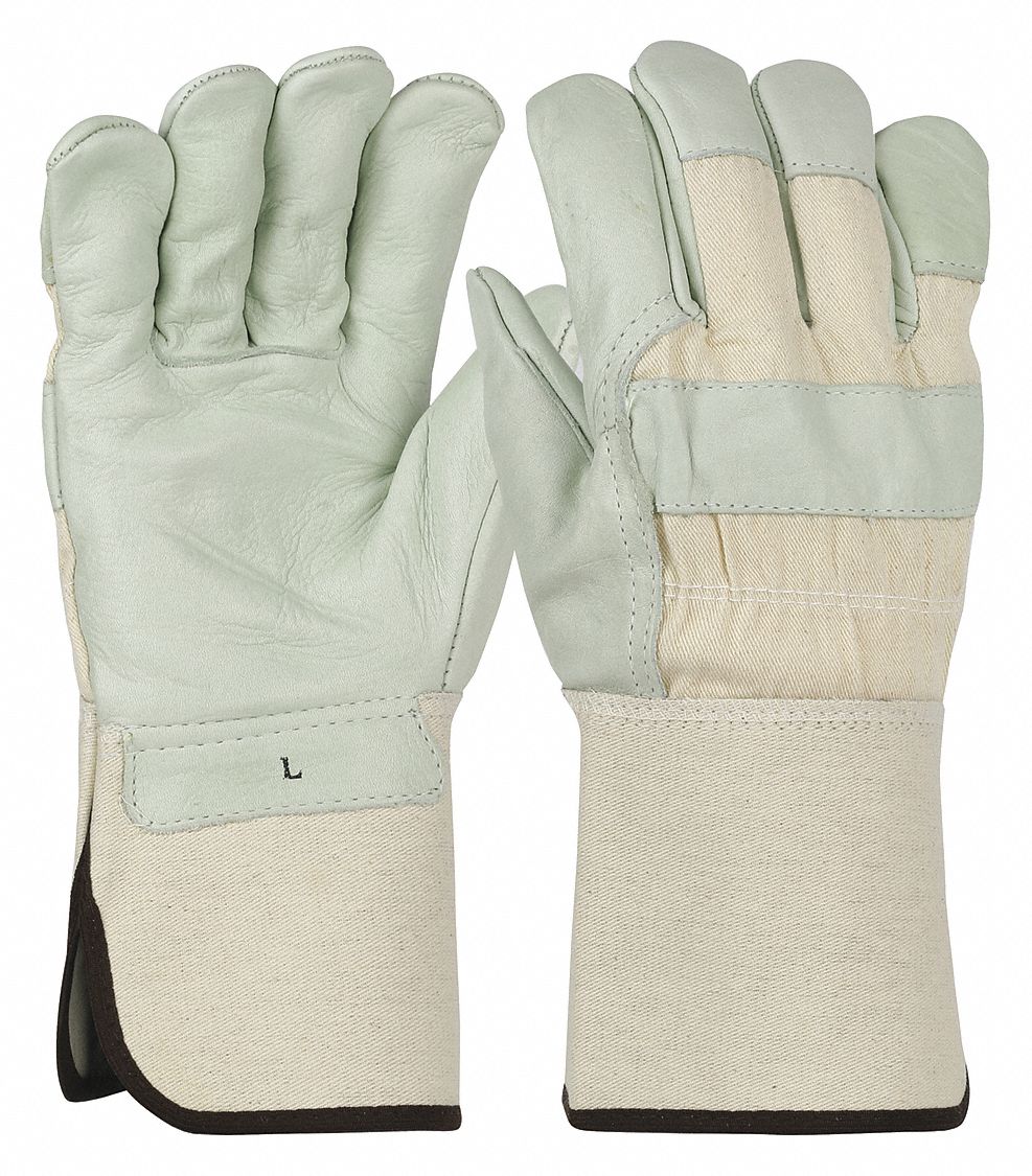 Leather Gloves M Gunn Cut PR PK12