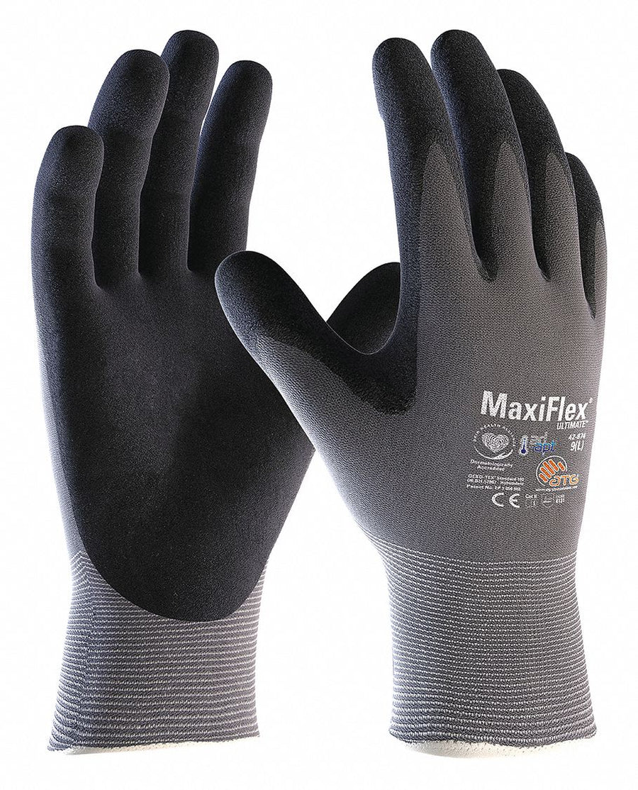 Knit Gloves XL Seamless Knit PR PK12