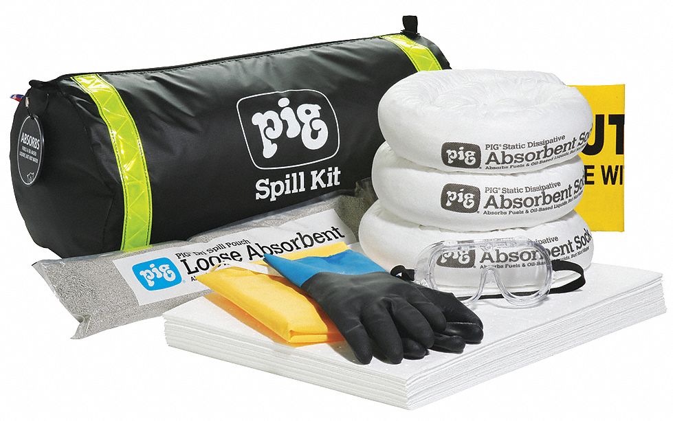 Spill Kit/Station 6 gal Vol. Absorbed