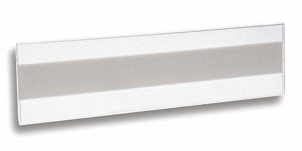 Label Holder Clear Matte Slide-In PK12