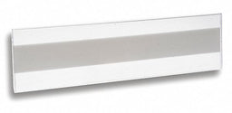 Label Holder Clear Matte Slide-In