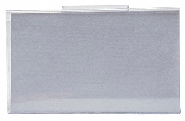 Label HolderSmooth Clear Slide-In PK25