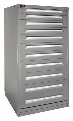 K3771 ModDrwrCab 59.25 x30 x28 DvGry 11Drwr