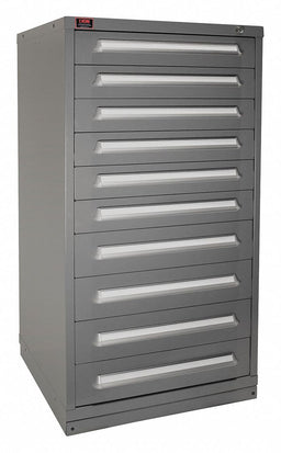 K3770 ModDrwrCab 59.25 x30 x28 DvGry 10Drwr