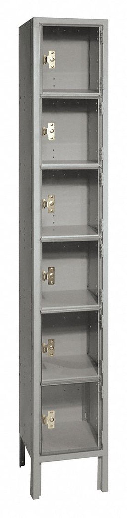 Bx Lckr 6x1Lckr Gray 78 x12 x12 Assm
