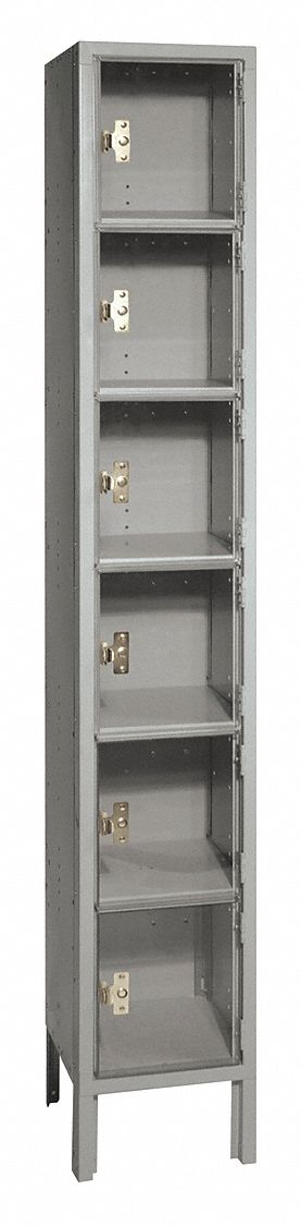 Bx Lckr 6x1Lckr Gray 78 x12 x18 Assm
