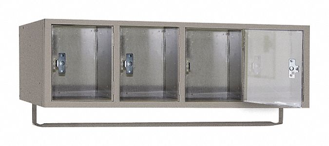 Bx Lckr 1x4Lckr Gray 78 x45 x18 Assm