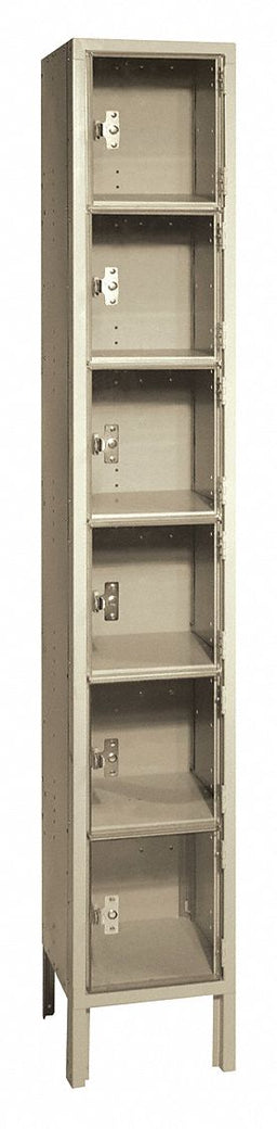 Bx Lckr 6x1Lckr Beige 78 x12 x18 UnAssm