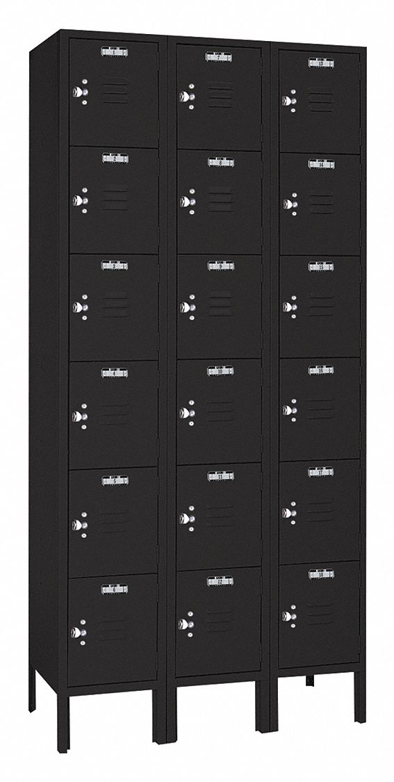 Lckr 6x3Lckr Black 78 x36 x12 UnAssm