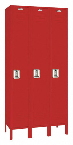 Wrdrb Lckr 1x3Lckr Red 78 x36 x12 Assm