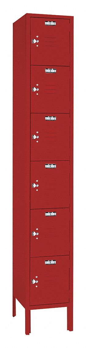 Lckr 6x1Lckr Red 78 x12 x18 UnAssm