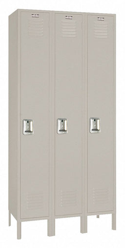 Lckr 1x3Lckr Mnrl Gry 66 x36 x12 Assm