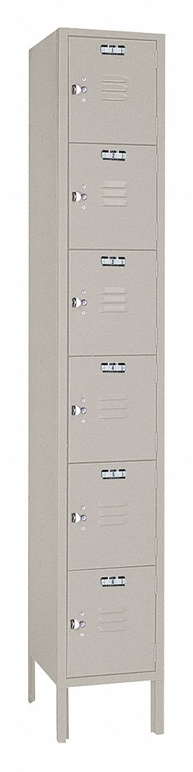 Lckr 6x1Lckr Mnrl Gry 78 x12 x18 Assm