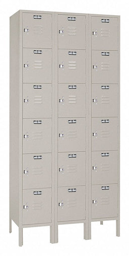 Lckr 6x3Lckr Mnrl Gry 78 x36 x12 Assm