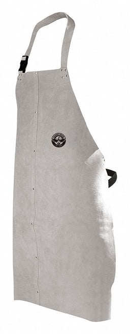 Welding Apron Leather Pearl Gray 36 L