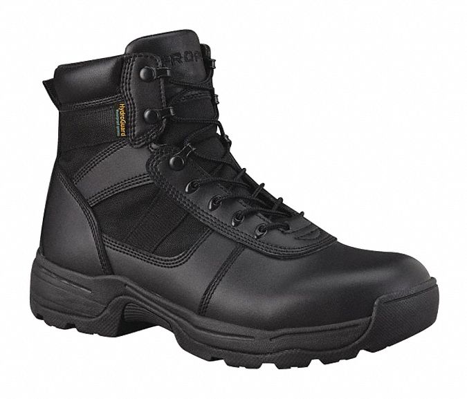Boots 9-1/2D Black Lace Up PR