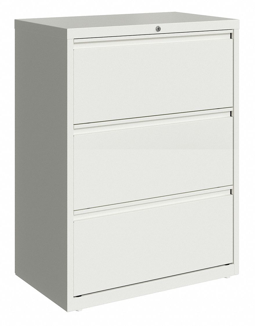 Lateral File Cabinet White