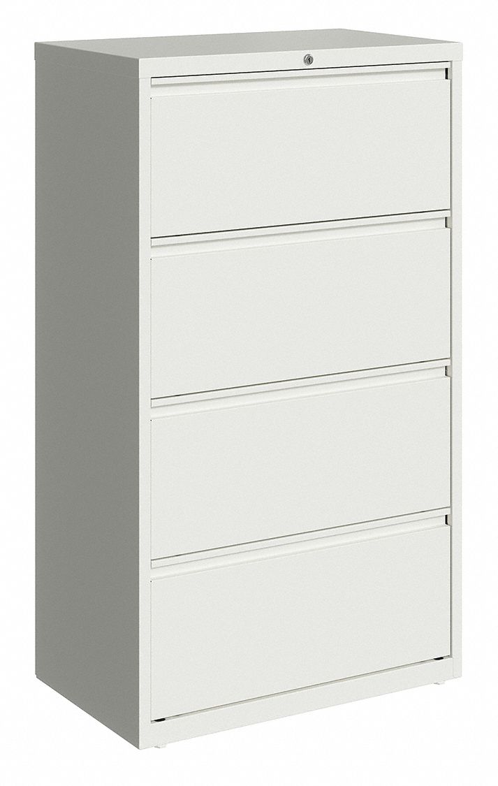 Lateral File Cabinet White