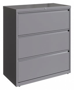 Lateral File Cabinet Arctic Silver