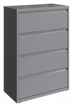 Lateral File Cabinet Arctic Silver