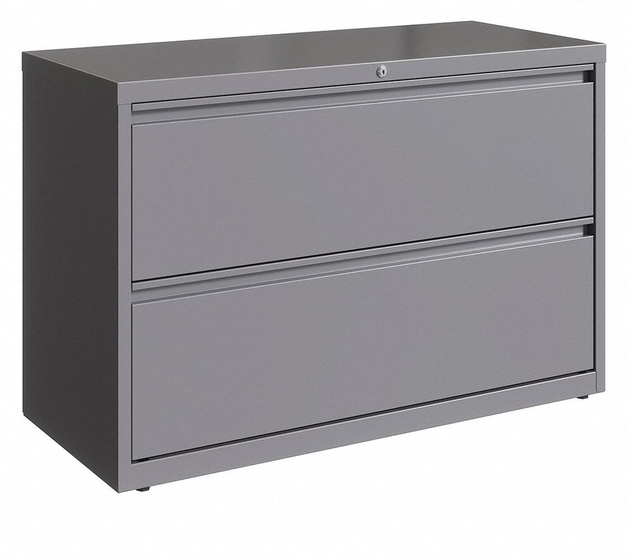 Lateral File Cabinet Arctic Silver
