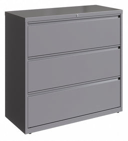 Lateral File Cabinet Arctic Silver