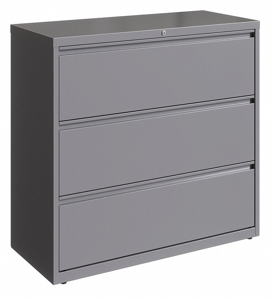Lateral File Cabinet Arctic Silver