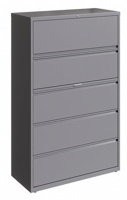 Lateral File Cabinet Arctic Silver