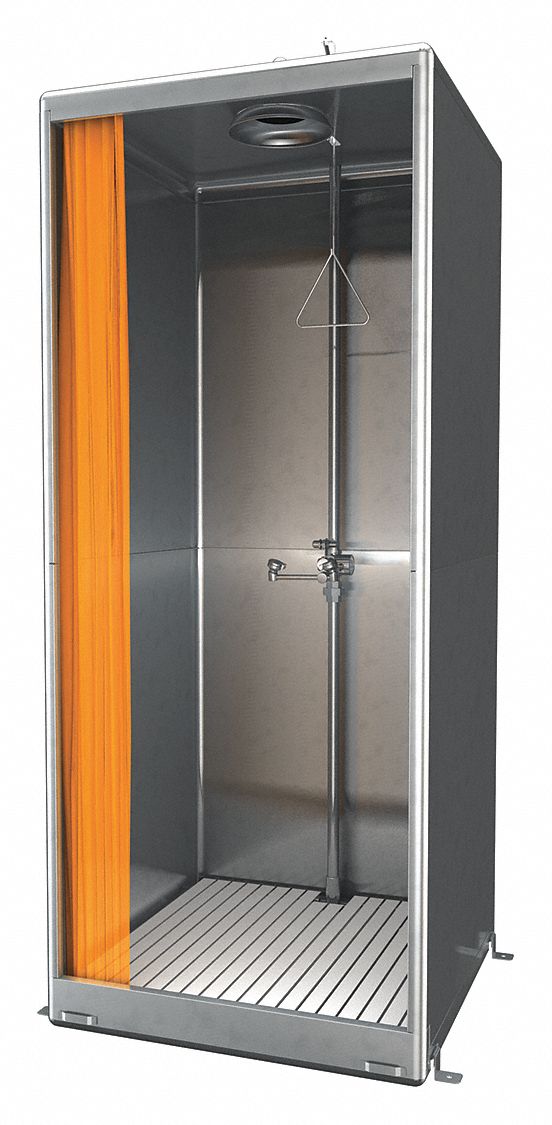 Shower with Eye Wash SS Pipe