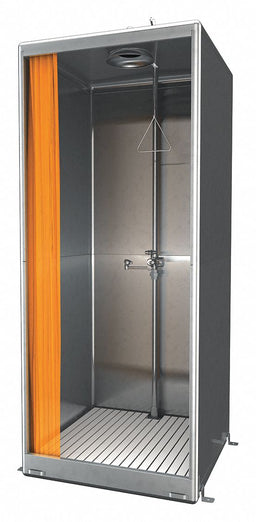 Shower with Eye Wash SS Pipe