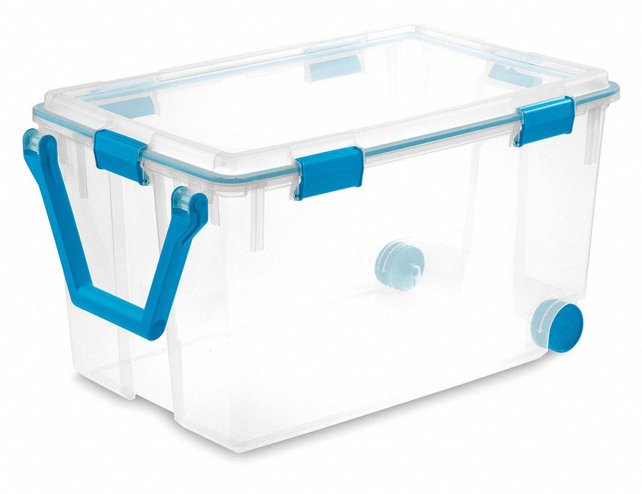 Storage Tote Clear Polypropylene