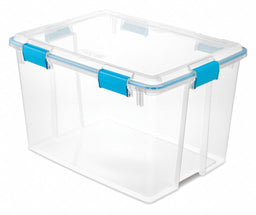 Storage Tote Clear Polypropylene
