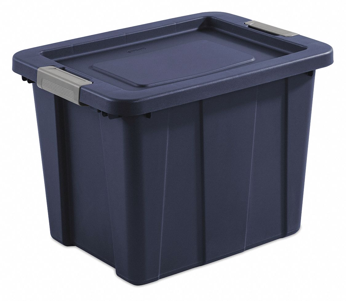 Storage Tote Dark Indigo Polyethylene