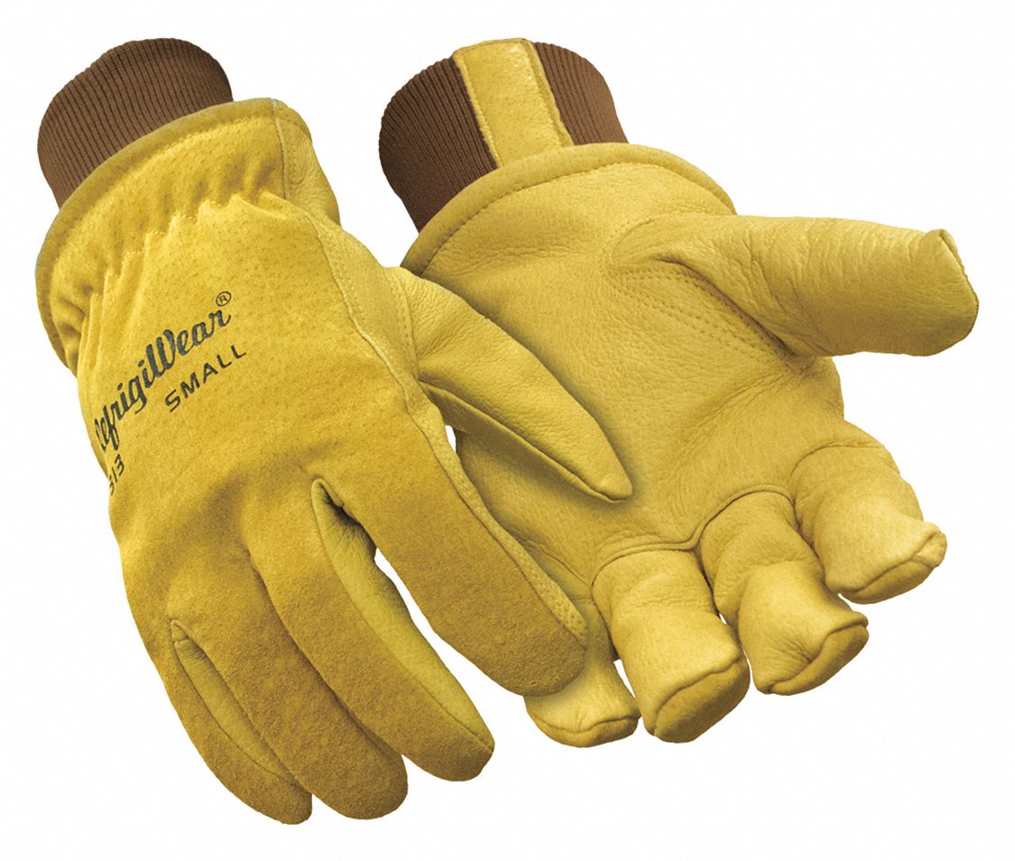 Leather Gloves Tan L PR