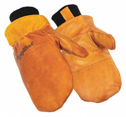 Leather Gloves Tan M PR