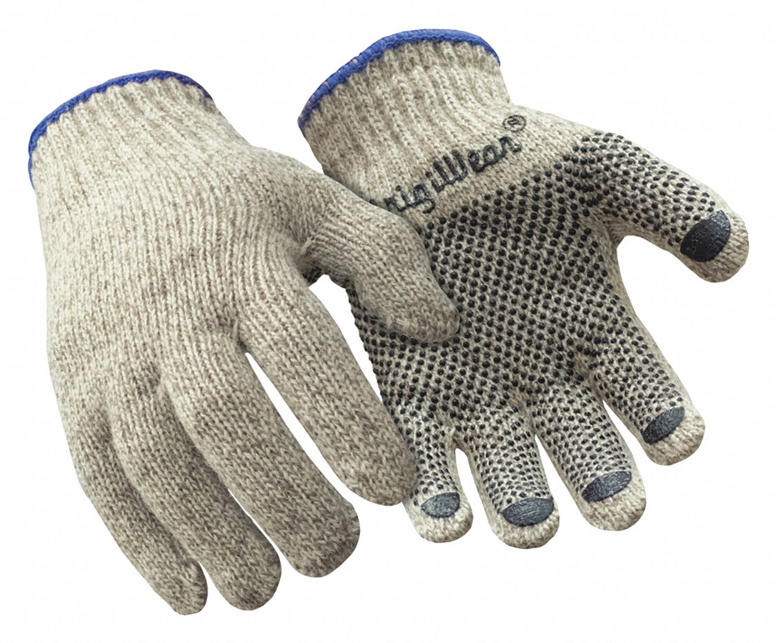 Ragg Wool Dot Glove PK12
